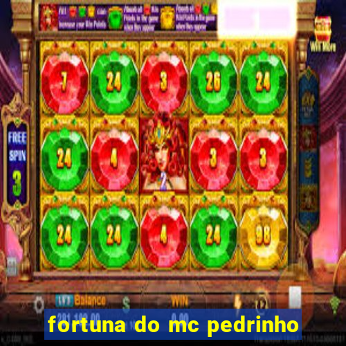 fortuna do mc pedrinho